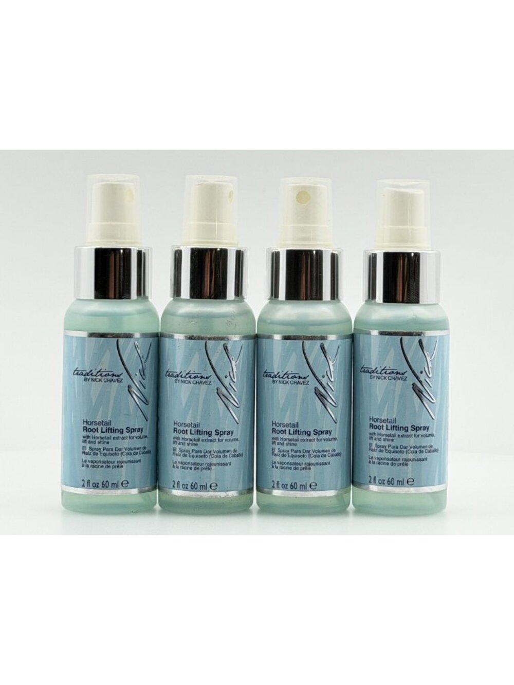 Nick Chavez Horsetail Root Lifting Spray 2 oz 4-Pack Volume Hair Spray